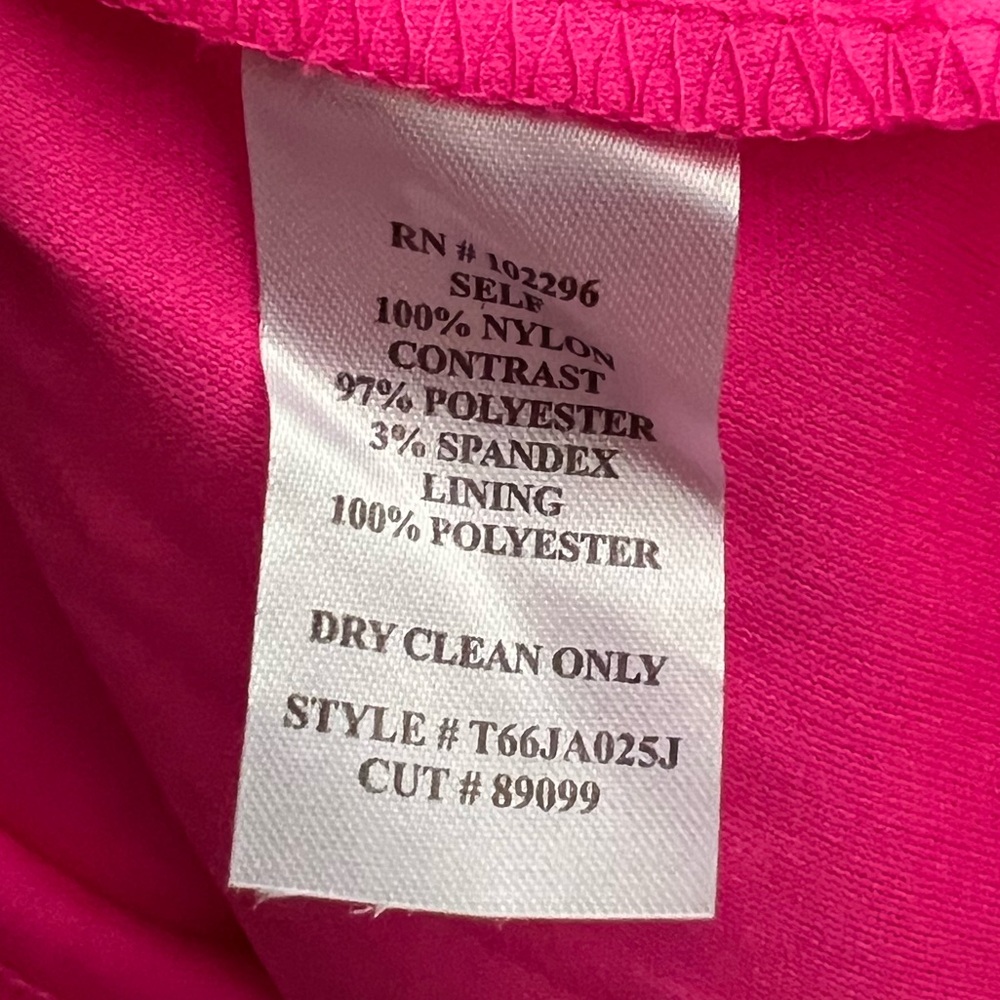 π π NEXT/UP Neon Pink Mesh Tiered Gown Corset Bodice Party 2 Sizes 9/10 & 11/12 - Picture 13 of 17